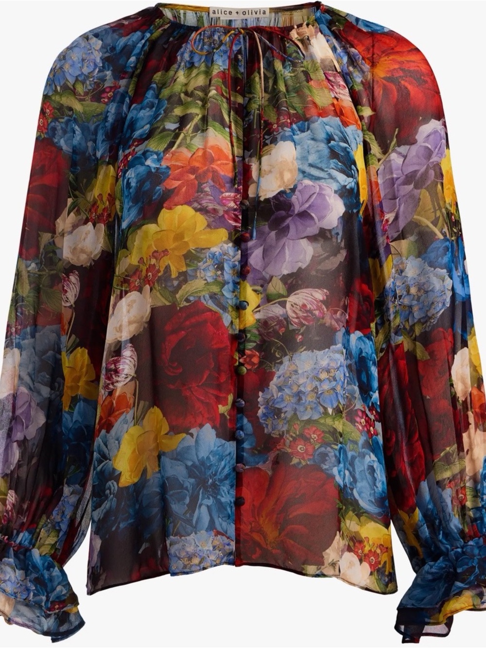 Alice + Olivia Josephine Blouse Sz Small NWT